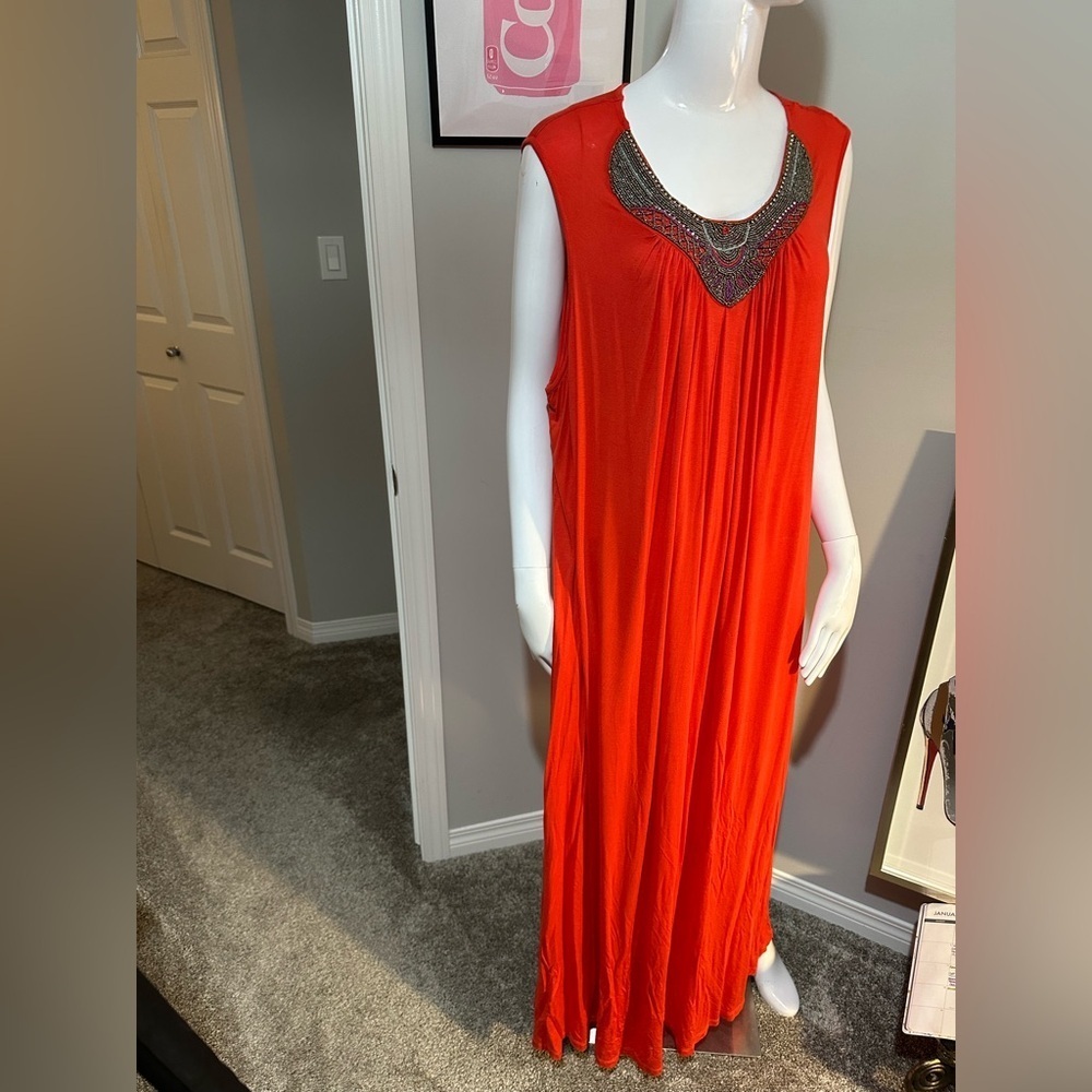 Diane Gilman Dress 3X - Picture 2 of 6